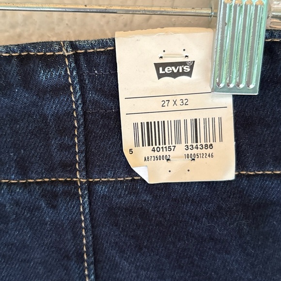 Levi's Ribcage Wide Leg Jeans in Deep Indigo - Picture 7 of 8